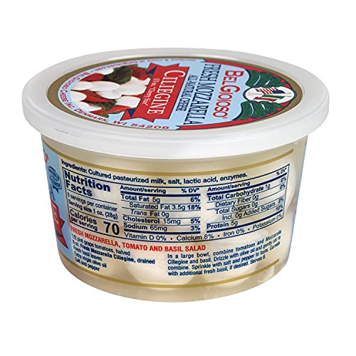 BelGioioso, Fresh Ciliegine Mozzarella, Cup, 8 oz