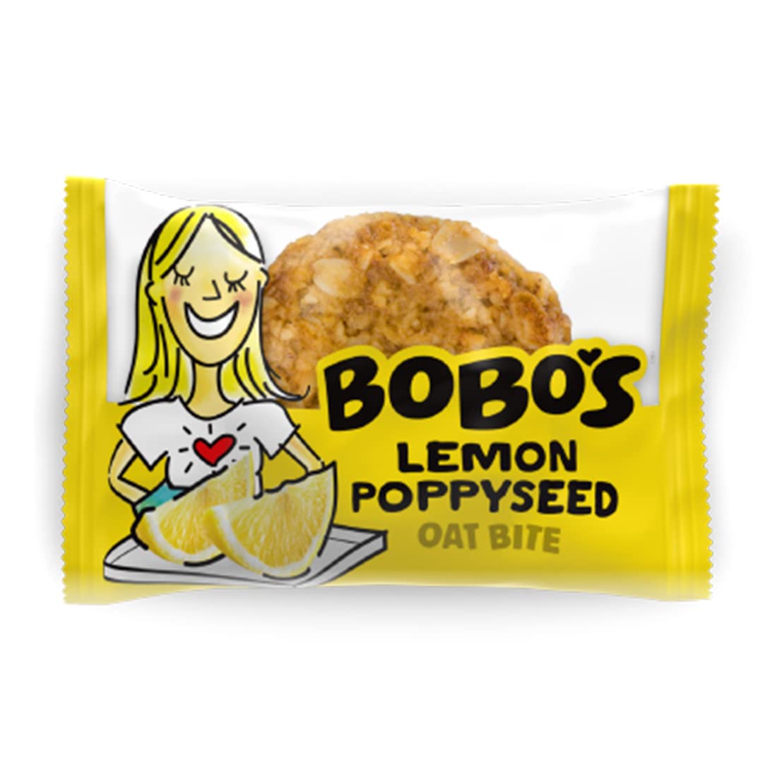 Bobos Fruit Bite Variety Pack - Apple Pie & Lemon Poppyseed - 30 Bites Total - Medium Size