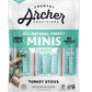 Country Archer Turkey Jerky Sticks - 1 Ounce Pack, Gluten-Free, High Protein Snack