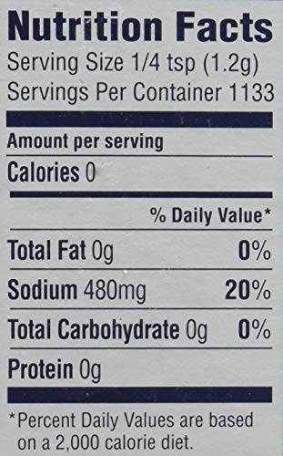 Morton Kosher Salt, 48 Ounce (Pack of 2), Model DCS-2231B