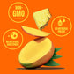 Revl Fruits 100% Juice, No Added Sugar, Pineapple Mango, Truly Tropical, 32 Fl Oz. Carton