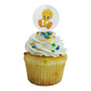 GRAPHICS & MORE Looney Tunes Tweety Cupcake Picks Set of 6, Multi, Acrylic, One Size