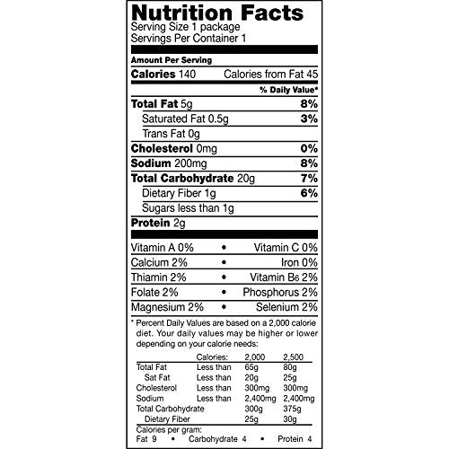 Doritos Reduced Fat Tortilla Chips, Flamas Flavored, 1 Ounce (Pack Of 72)