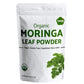 Iyasa Holistics Organic Moringa Leaf Powder, Energy Booster, 4 oz, Green, Model IYASAMORINGAO04