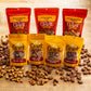 OZARK NUT ROASTERS, Salted Carmel Cashews, Flavored Snack Nuts, World-Class Gourmet Candied Peanuts, 3 Ounces Resealable Pack