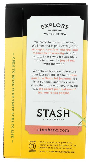 Stash Tea Ginger Lemon Tea, 20 ct, 2 pk