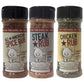 Pork Barrel BBQ Seasoning & Rub Variety Pack – Gluten-Free, Zero Calorie – 3 Piece Assortment