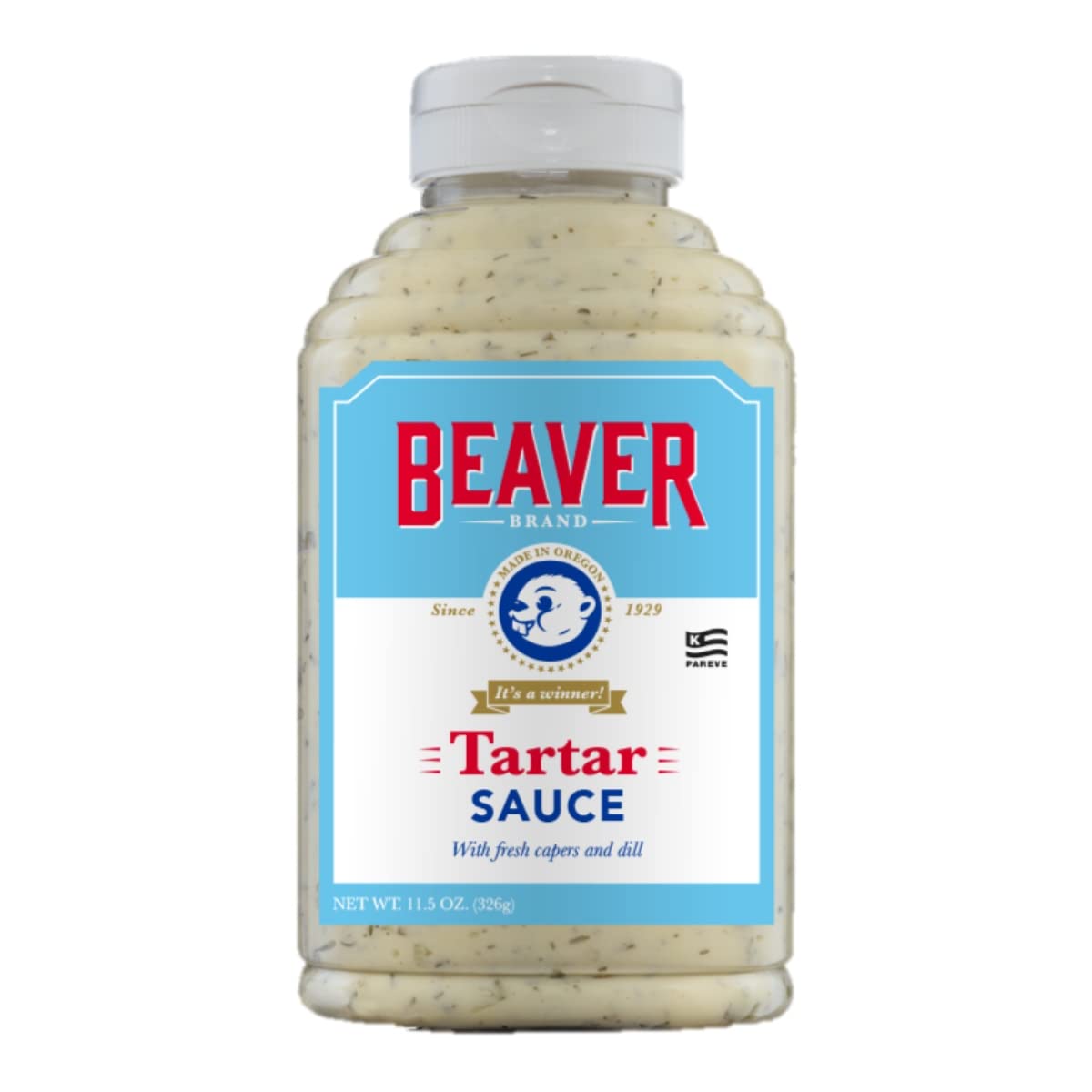 Beaver Brand Tartar Sauce, 11.5 Oz (Pack Of 6)