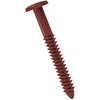 Ekena Millwork Lvsl0001Rd 3 Lifetime Vinyl Shutter-Loks, Burgundy Red