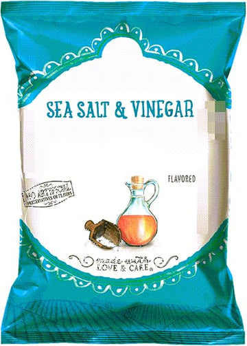 Salt & Vinegar Kettle Cooked Potato Chips, 1.375 Ounce Bags (8 Ct)