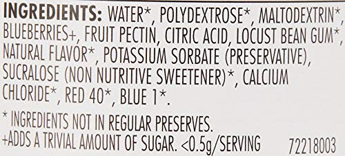 Smucker's Sugar Free Preserves, Blueberry, 12.75 oz