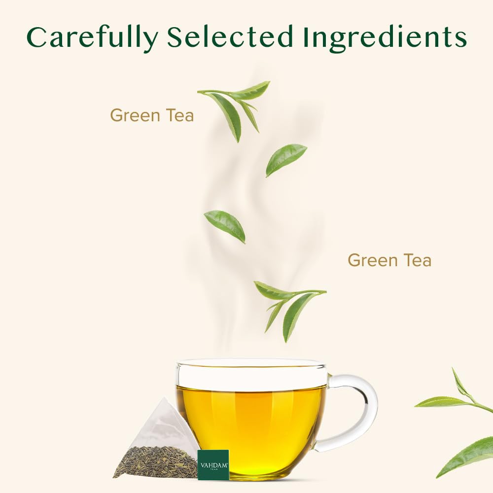 Himalayan Green Tea, Magic Tea Sticks, Loose Leaf Tea Bag (16 Tea Sticks - Can Be Re-Infused 2-3 Times) A Unique Way To Enjoy Ex