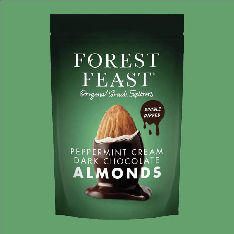 Forest Feast Snack Mixed Cases - Chocolate Covered Nuts. Pack Of 6 Different Flavours 6 X 120G (Bulk Chocolate) Including Forest