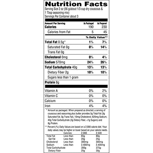 Near East Wild Mushrooms & Herb Couscous Mix, 5.4 Ounce (Pack Of 12)
