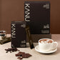 Alliving Kanu Maxim Latte Instant Coffee - Chocolat, 17.3g x 8T, 1 Count (Pack of 1)