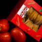 Da Capri Tomato Fettuccine (Pack Of 2) | Artisanal Homemade Pasta | 16 Oz Vegan & Healthy | 100% Natural & Plant-Based | Easy To