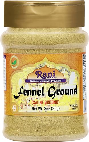 Rani Fennel Ground (Saunf) Powder Spice 3Oz (85G) Pet Jar All Natural Gluten Friendly Non-Gmo Vegan Indian Origin