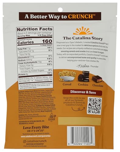 Catalina Crunch Snack Mix, Honey Mustard, Kosher, Keto Friendly, Gluten Free, 5.25 Ounce (Pack of 6)