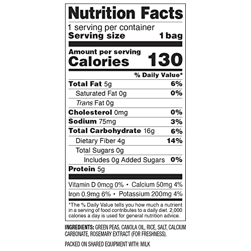 Harvest Snaps Veggie Chips (Lightly Salted Snack Crisps) | Powered By Plant Protein, Gluten Free, Non-Gmo Baked Vegetable Crisps