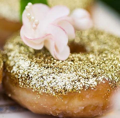 24K Gold Luxury Cake Disco Diamond Dust, 6 Grams, Usa Made