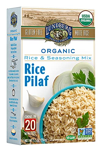 LUNDBERG RICE WHT PILAF ENTREE 5.5 OZ – Groceryeshop