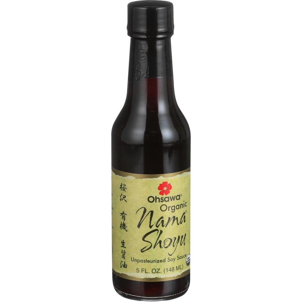 ???????? OHSAWA Organic Nama Shoyu Sauce, 5 Fl Oz, Pack of 1, Gluten-Free, Non-GMO