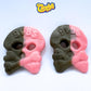 Generic BUBS Raspberry Licorice Foam Skulls - 1/2 Pound, Model LC-J4AY-SR35, Size 12.5 x 6.5 x 19.