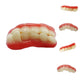 Gummi Teeth Candy, Delicious Fruit Flavors Gummies (17.6 Pounds)