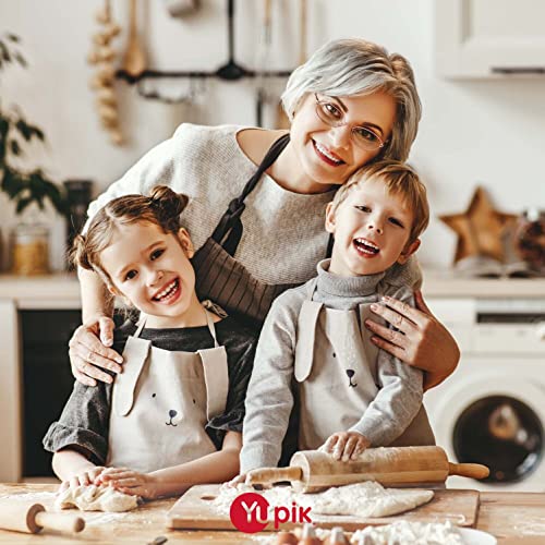 Yupik Organic Flour, Gluten-Free Fine Grind Oat, 2.2 lb, Non-GMO, Vegan (Pack of 2)