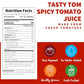 Dei Fratelli Tasty Tom Spicy Tomato Juice, Not from Concentrate, 46oz (6 pack)