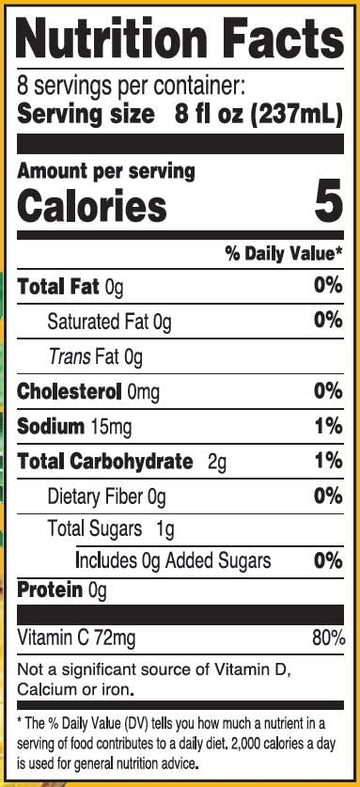 Langers Pineapple Juice Cocktail, 64 Fl Oz, Pack of 8