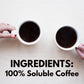 Trung Nguyen G7 Instant Coffee Pure Black 100% Soluble Strong Bold 14.1 Ounce