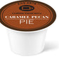 Coffee Beanery Caramel Pecan Pie Decaf Coffee Pods - 48 Count Bulk Medium Roast Arabica Coffee