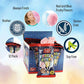 Lieber'S Cotton Candy | 12 Pack Of Light & Fluffy Vintage Candy | Blue & Red Carnival Birthday Party Favors Treats Supplies For