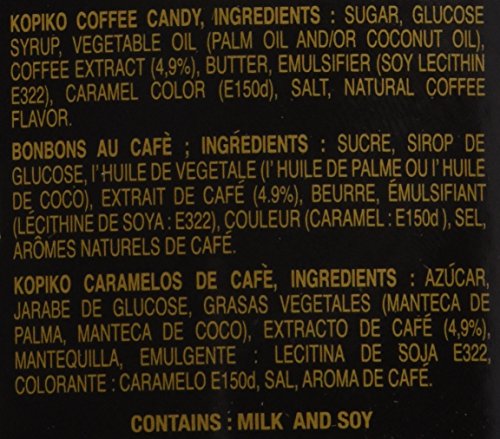 Kopiko Coffee Candy 800g - Authentic Indonesian Coffee Candies with Real Coffee Extract - Pocket Size Treats for Coffee Lovers