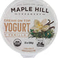 Maple Hill Creamery Yogurt Vanilla 100%Gr sugar freed  32 oz