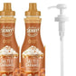 Salted Caramel Sauce From Jordan Skinny (Pack Of 2) - Good For Coffee - Sugar Free, Gluten-Free, Keto Friendly - Zero Calories (Salted Caramel + Pump)