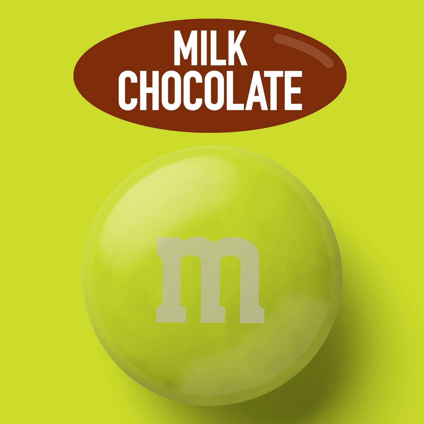 M&Ms World Electric Green Milk Chocolate Candy - 2Lbs Of Bulk Chocolate Candy In A Resealable Pack For Birthdays, Graduations, S