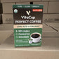 VitaCup Organic Perfect Dark Roast Decaf Coffee Pod for Pure & Clean Energy  Antioxidants  Low Acid  Guatemala Single Origin in Recyclable Single Serve Pod compatible w/Keurig K-Cup malt-inspired 16CT