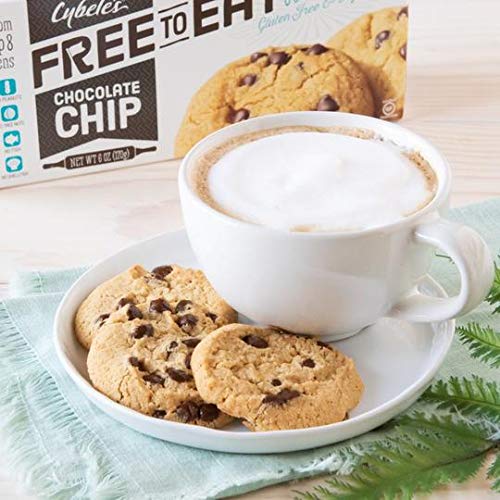 Cybeles Free To Eat Gluten-Free & Vegan Cookies - Plant-Based, Dairy, Soy, & Nut Free - Soft-Baked School Safe Snack For Kids &