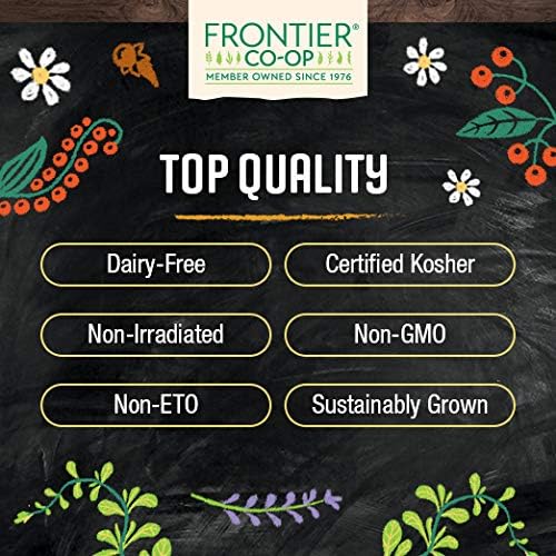 Frontier Co-Op Nutritional Yeast Flakes, 1 Lb Bulk Bag - Vegan, Non-Fortified, Kosher, Non-Irradiated Seasoning, Dairy-Free Cheese Flavor, Rich In B Vitamins