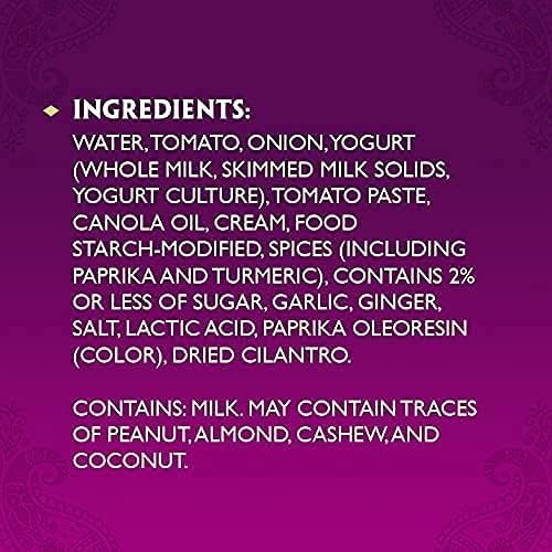 Patak'S Tikka Masala Simmer Sauce - 15 Oz (Pack Of 3) – With Creamy Tomato, Onion, Cilantro, And Spices, No Artificial Flavors, Gluten Free, Vegetarian Friendly