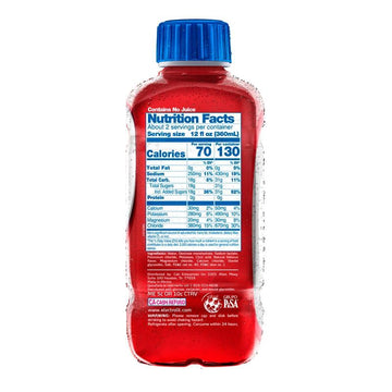 Electrolit Electrolyte Hydration & Recovery Drink, 21Oz, Hibiscus/Jamaica, 12 Pack