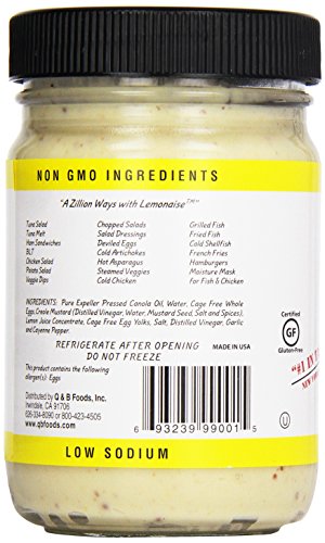 Ojai Cook, Lemonaise Zesty Citrus Mayo, 12 Oz