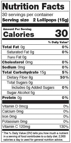 Dr. Johns Sugar Free Candy, Healthy Lollipops With Zero Sugar, Low Calorie Snacks, Keto Friendly Hard Candy Sweets, Classic Frui