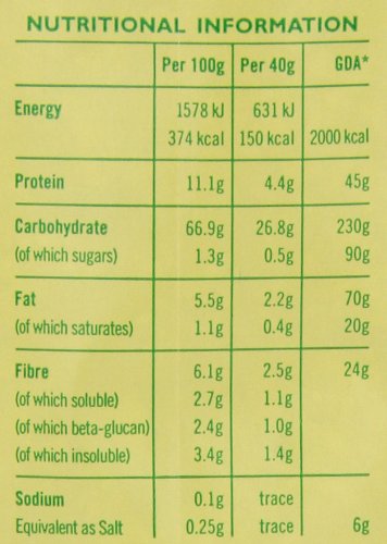 FLAHAVANS Irish Porridge Oats, 17.5-Ounce Bags (Pack of 6)