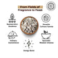 Pride Of India - Pack Of 6 - Indian Brown Basmati Rice & Lentil Kitchari Mix - Protein Superfood, 3 Pound Jar