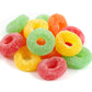 NY Spice Shop Gummy Rings Candy - 3 Pound Candy Rings - Delicious Fruit Rings - Green Apple Rings - Gummy Candy Rings - Apple Ri
