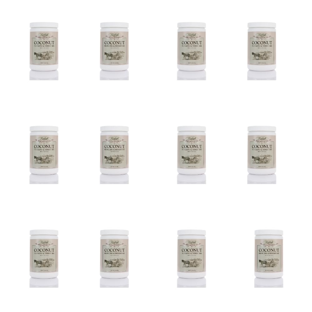 Rawleigh Coconut Pie Filling & Dessert Mix: 16 Oz / 454G - Pack Of 12