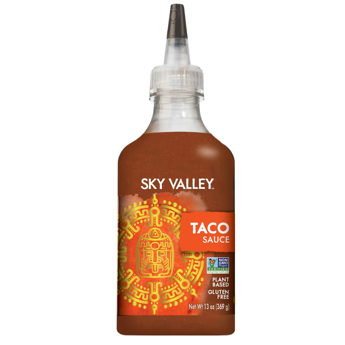 Sky Valley Taco Sauce - Medium Heat, Taco Hot Sauce, Gluten Free, Vegan, Keto, Non-Gmo, Verified, Made With Tomatoes, Cayenne Pe